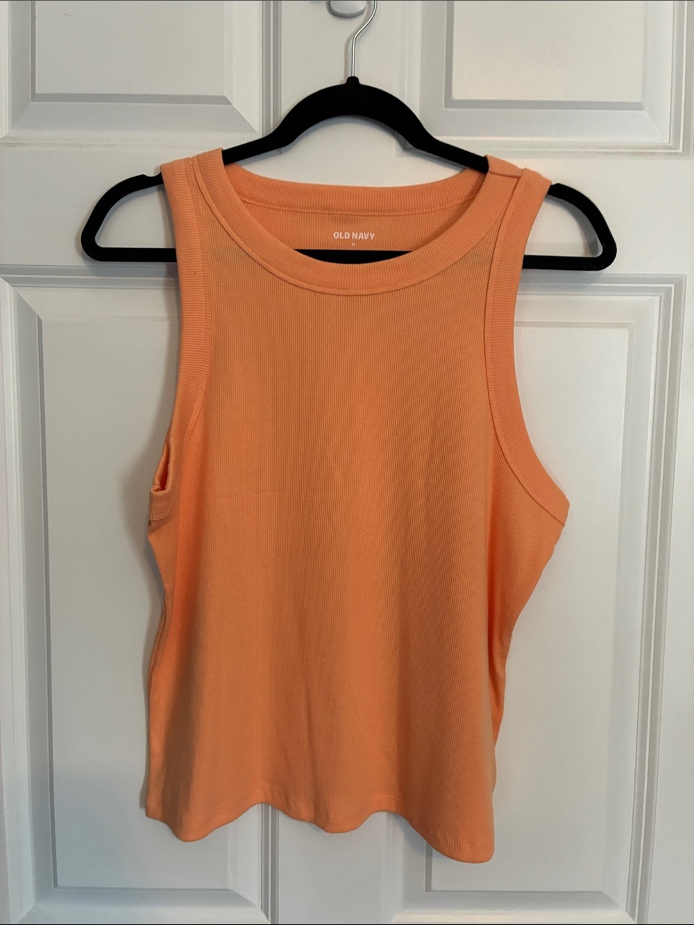 Old Navy Peach Ribbed Tank Top